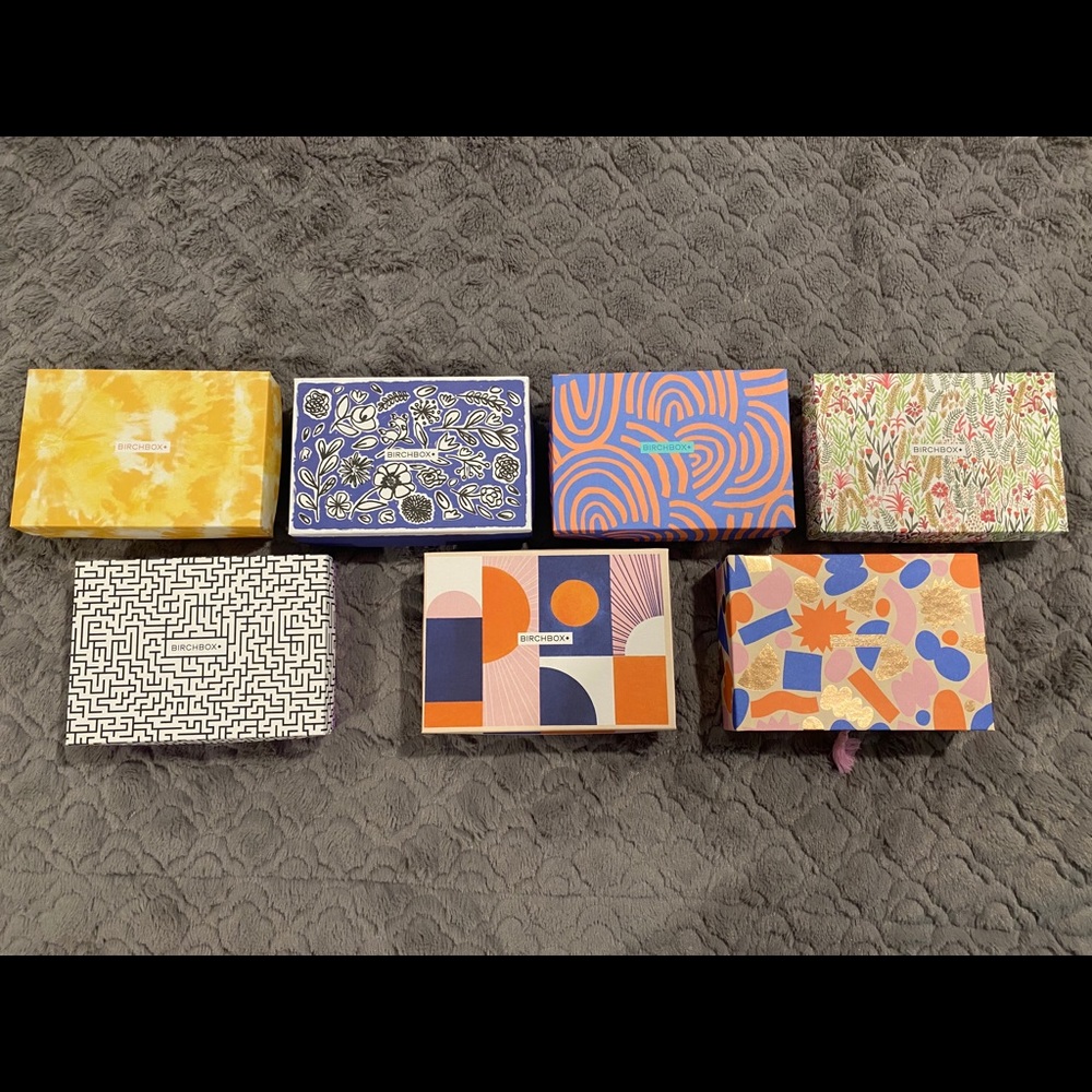 Lot of 7 Decorative Boxes